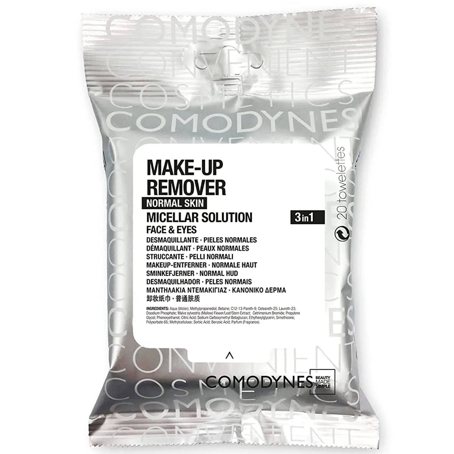 Makeup Remover Wipes (Normal Skin) Comodynes