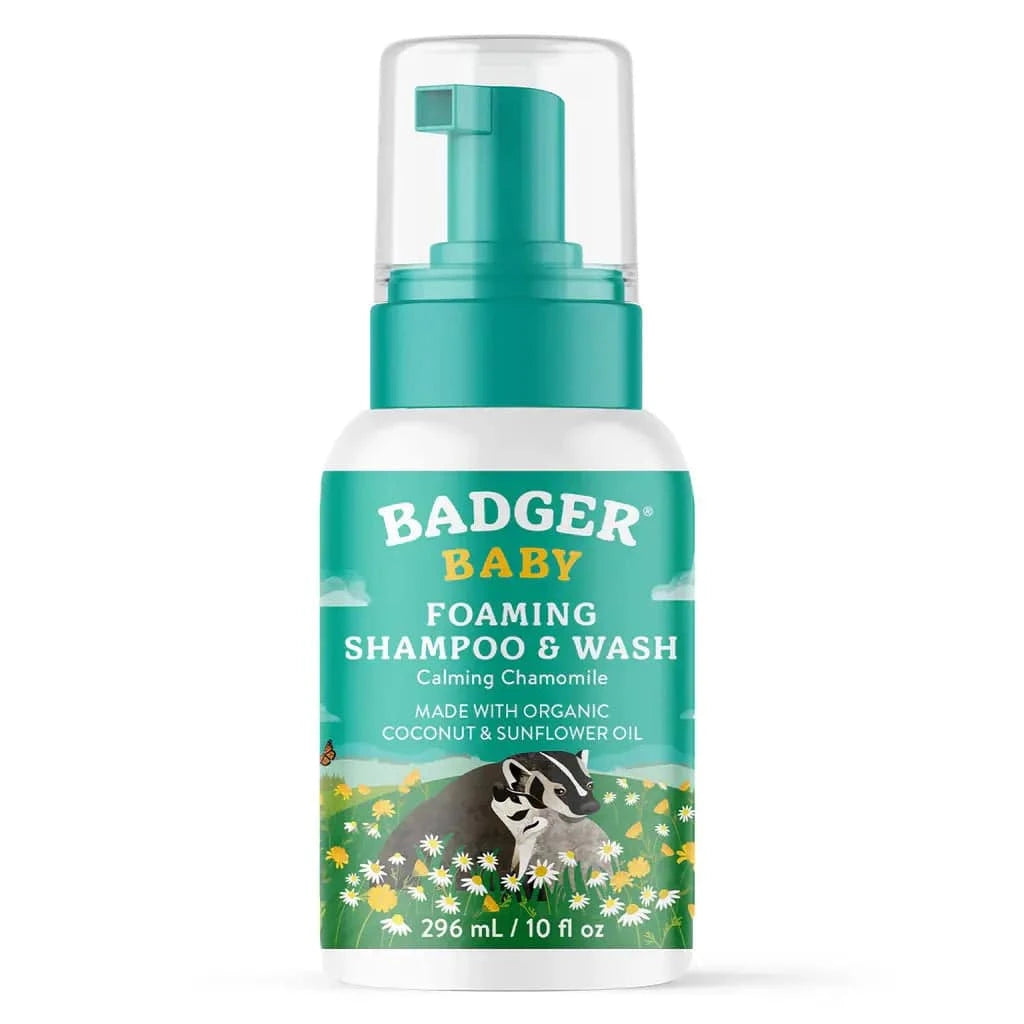 Baby Foaming Shampoo &amp; Wash Badger Balm