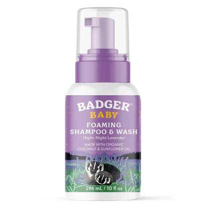 Baby Foaming Shampoo &amp; Wash Badger Balm