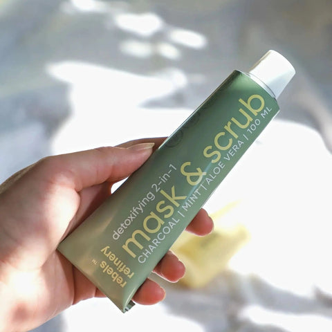 Detoxifying 2 in 1 Mask & Scrub Rebel Refinery