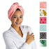 Plot Twist Microfiber Turbo Towel Lemon Lavender