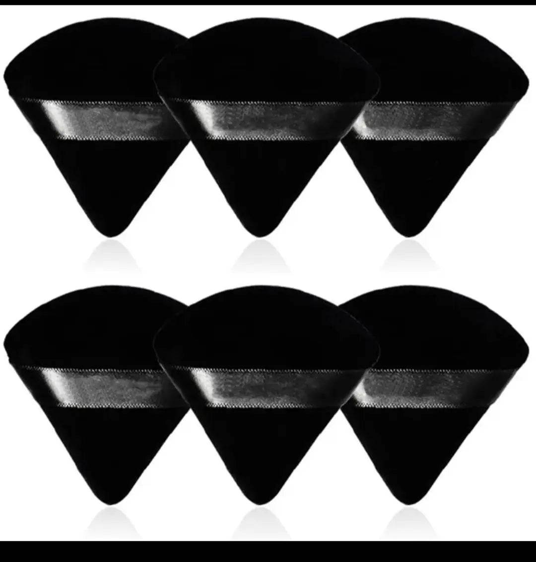 Velour Triangle Powder Puff Atomic Beauty Emporium