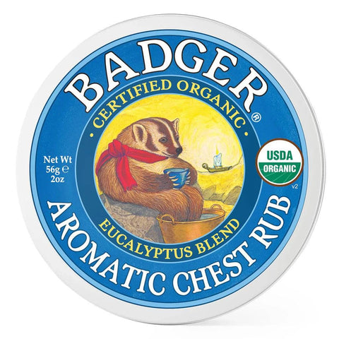 Badger Aromatic Chest Rub Badger Balm